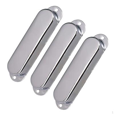 3Pcs No Hole Guitar Pickup Cover Noise Reduction Covers Closed for Electric