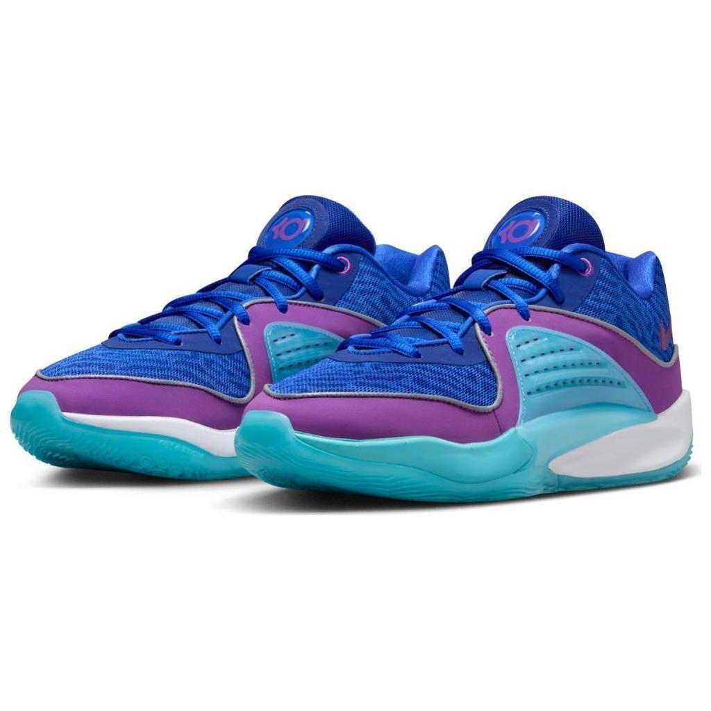 Nike KD 16 Ready Play Men Deep Royal Metallic Silver Hyper Royal Vivid Purple DV2917-401