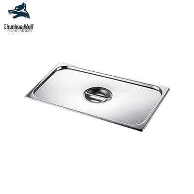 Plat Gastronorme Shun Hua Lang en Acier Inoxydable 304 avec Couvercle