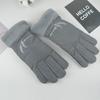 Autumn and Winter New Women's Fleece Thickened Thermal Gloves