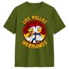 Los Pollos HerUnisexos Unisex T Shirts Hipster Tees Short Sleeve Crewneck TShirt Cotton Gift Idea Tops