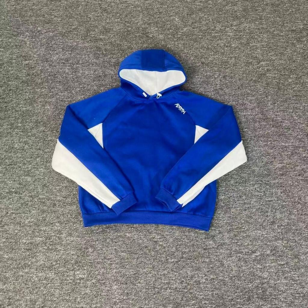 Mertra Patchwork Embroidered Velvet Unisex Batwing Hoodie & Loose Pants Set - Trendy Casual Wear