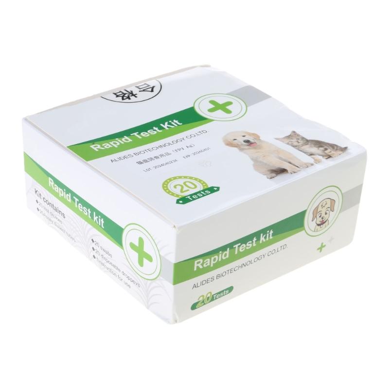 CPV Test Wellness Detection for Dogs Cats Testing Strips of Helicobacter CDV Test for Dogs/FPV Test Help Veterinarian