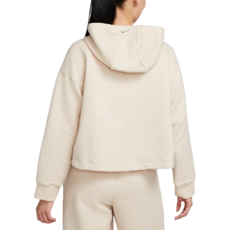 Nike Yoga Luxe Sweatshirt Women's Dune White/White/Multicolor DV9180-126