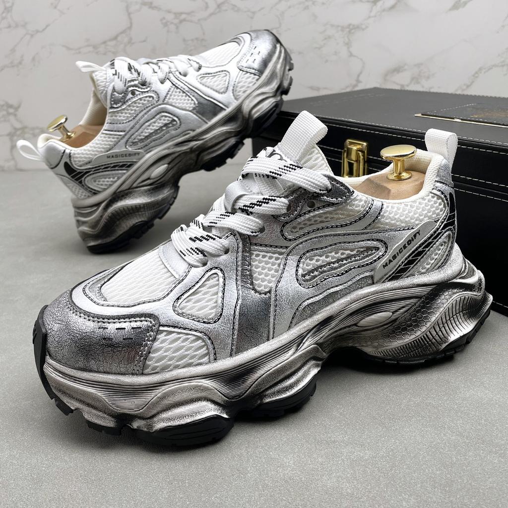 2024 Men's Sneakers Fashion Casual Shoes for Men Selling Comfortable and Breathable Men Platform Shoes Zapatillas De Hombre