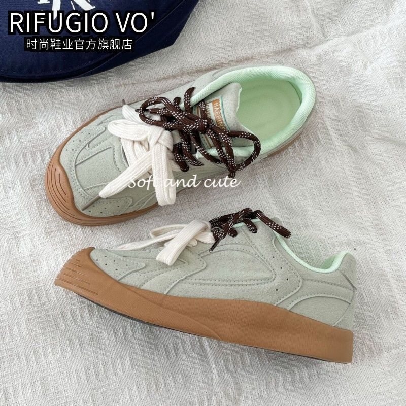 Thin Mesh Breathable Board Shoes Women 2025 New Internet Celebrity Hong Kong Style Retro Moral Training Shoes Student Versatile Little White Sh