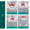 Ensemble de barils/bouteilles/pots en plastique alimentaire transparent pour huile et vin