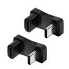 Type C USB 3.1 10Gbps PD100W Charging Adapter 180 Degree Type C Male To Female U Shape Connectors for Laptop Phone Table