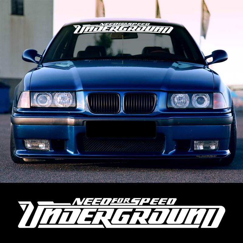 Car Stickers NFS Need For Speed Most Wanted Racing Auto Vinyl Decal Waterproof Car Decoration For Trunk Bumper Window Windshield