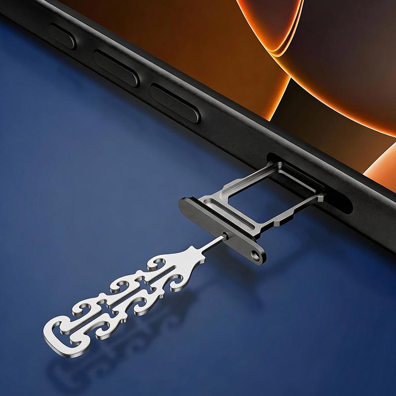 2/5/10Pcs Sim Card Removal Tool Set, Engraved Stainless Steel Sim Ejector Pins , Universal Sim Card Pin