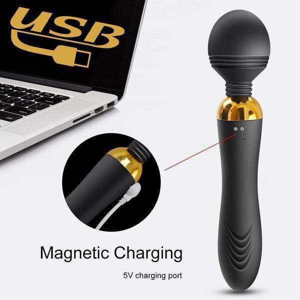 Krachtige AV-vibrator voor vrouwen Magic Vagina Wand Clit Stimulator G-spotmassage Vrouwelijke Masturbator Volwassen seksspeeltje voor vrouwen