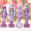 Nutcracker Soldier King Christmas Decor for Indoor Tabletop Desktop Holiday Home