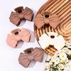 High-End Bow Claw Clip: Women's Solid Color Shark Clip, Large Size Hair Accessory