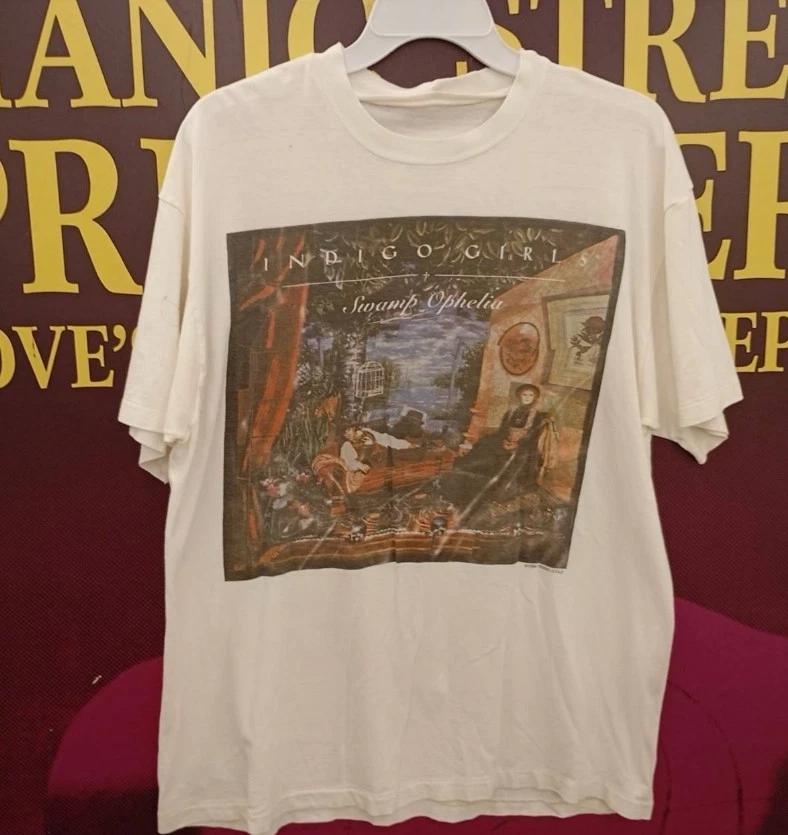 

Rare Indigo Girls Band Short Sleeve Tee Unisex Cotton Shirt MC1238 4XL