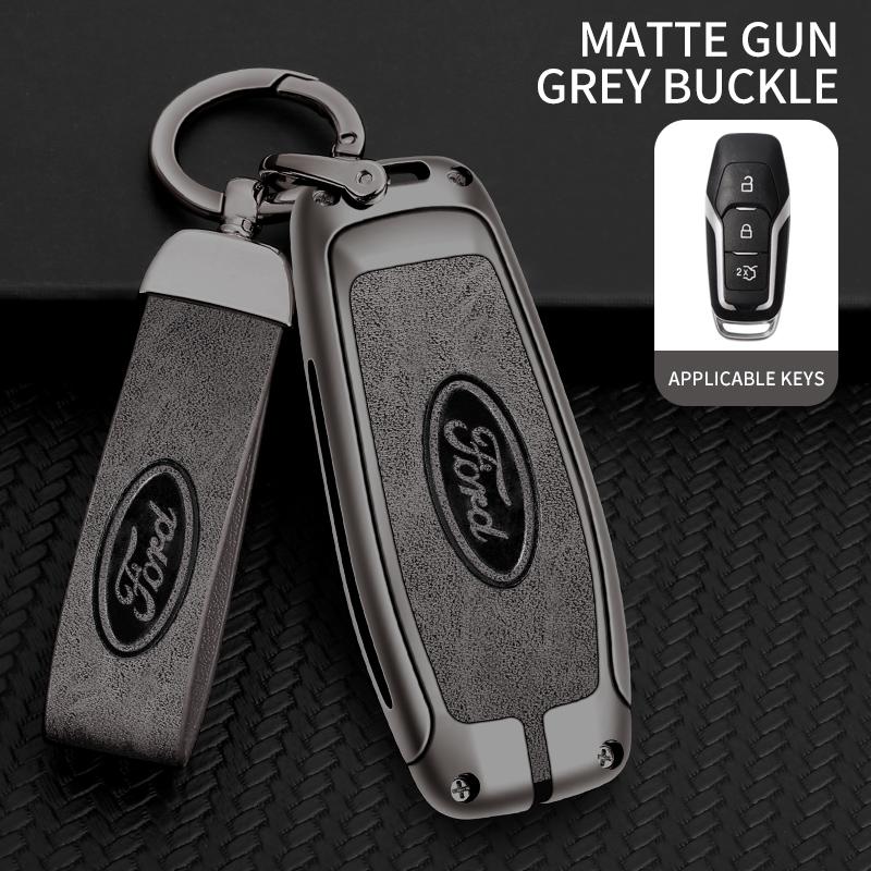 Fashion Alloy Car Key Case Cover Shell ProtectorFor Ford Focus 3 4 ST Mondeo 5 MK5 Mustang F-150 Explorer Edge Fiesta Kuga MK34 ARS1