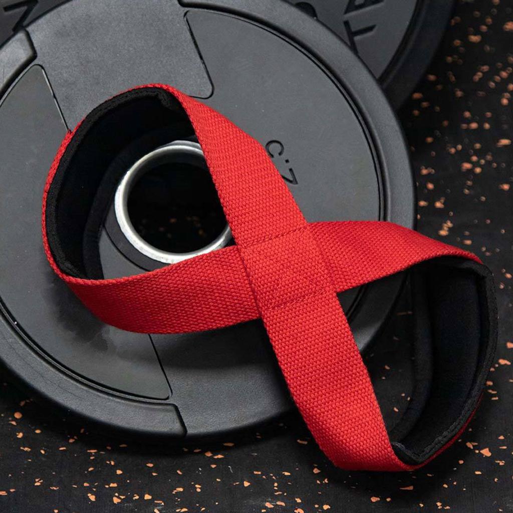Heavy Duty Lifting Strap Figure 8 Strap Weight Lifting Power Wrist Strap for Deadlift, Powerlifting, Crosses Training