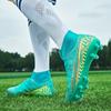 35-47 Nuevos zapatos de fútbol para deportes al aire libre, antideslizantes y resistentes al desgaste, de alta calidad, con absorción de impacto