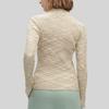 FILA All Over Print Round Neck Pullover Sweater Women sweater F11W414405F-ZB
