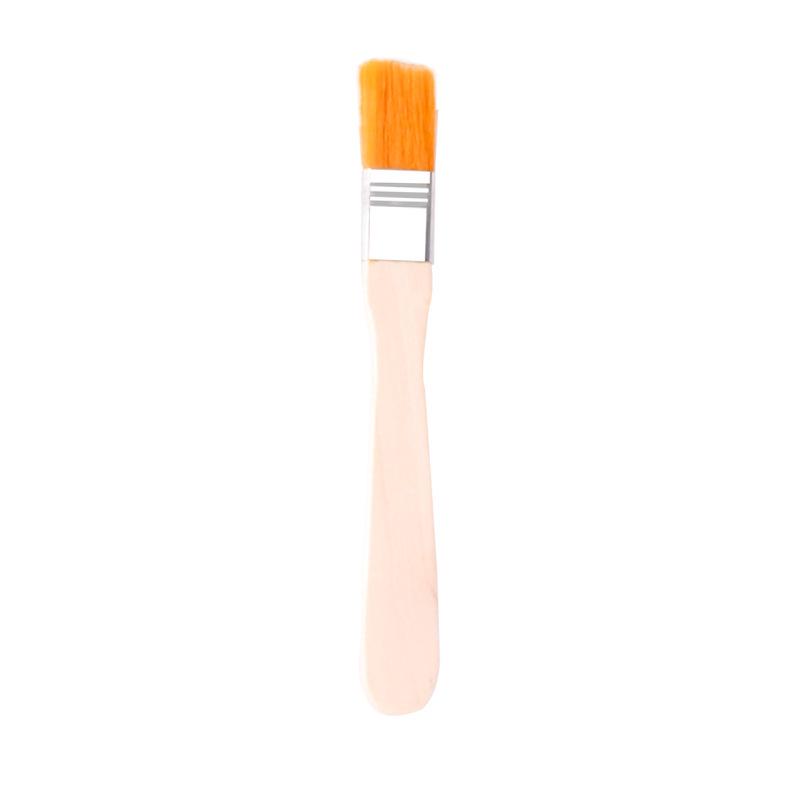 Children's Wooden Handle Nylon Bristle Brush No.1-12 for Oil Painting & BBQ