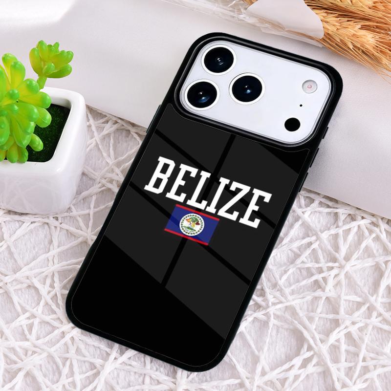 Belize Flag Phone Case for iPhone 17 Air 16 15 11 12 14 13 Pro Max Shockproof Cover