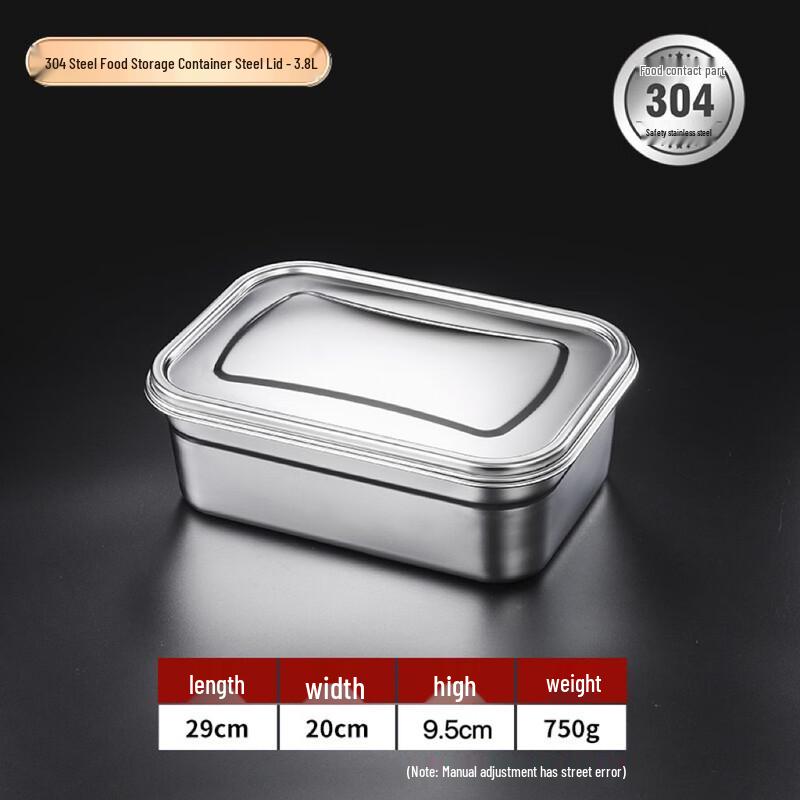 304 Stainless Steel Food Storage Container