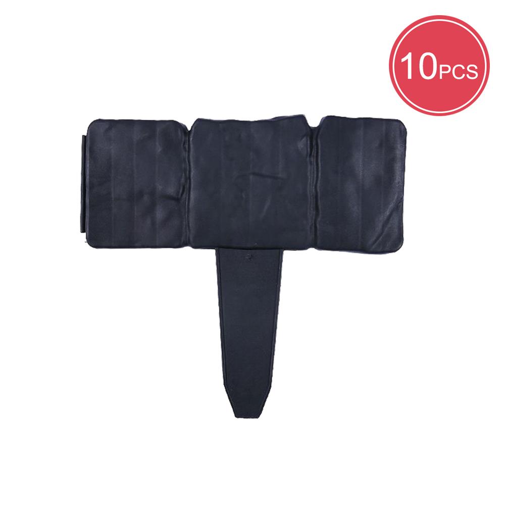 10/20pcs Garden Fence Imitation Stone Plant Support Stake Outdoor Edging Decorative Border DIY Lawn Yard Landscape Plant Fence