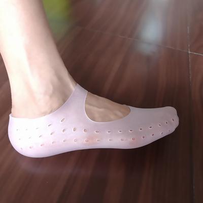 Socks Antislip Bottom Breathable Silicone Strap Design Foot Care Short Socks for Indoor