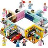 Lele Brothers Dream Home Street View Building Blocks - Educational Toy for Kids