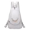 Zaino piccolo Borsa a tracolla multifunzionale Borsa a tracolla Zaino morbido in PU Zaino da donna alla moda