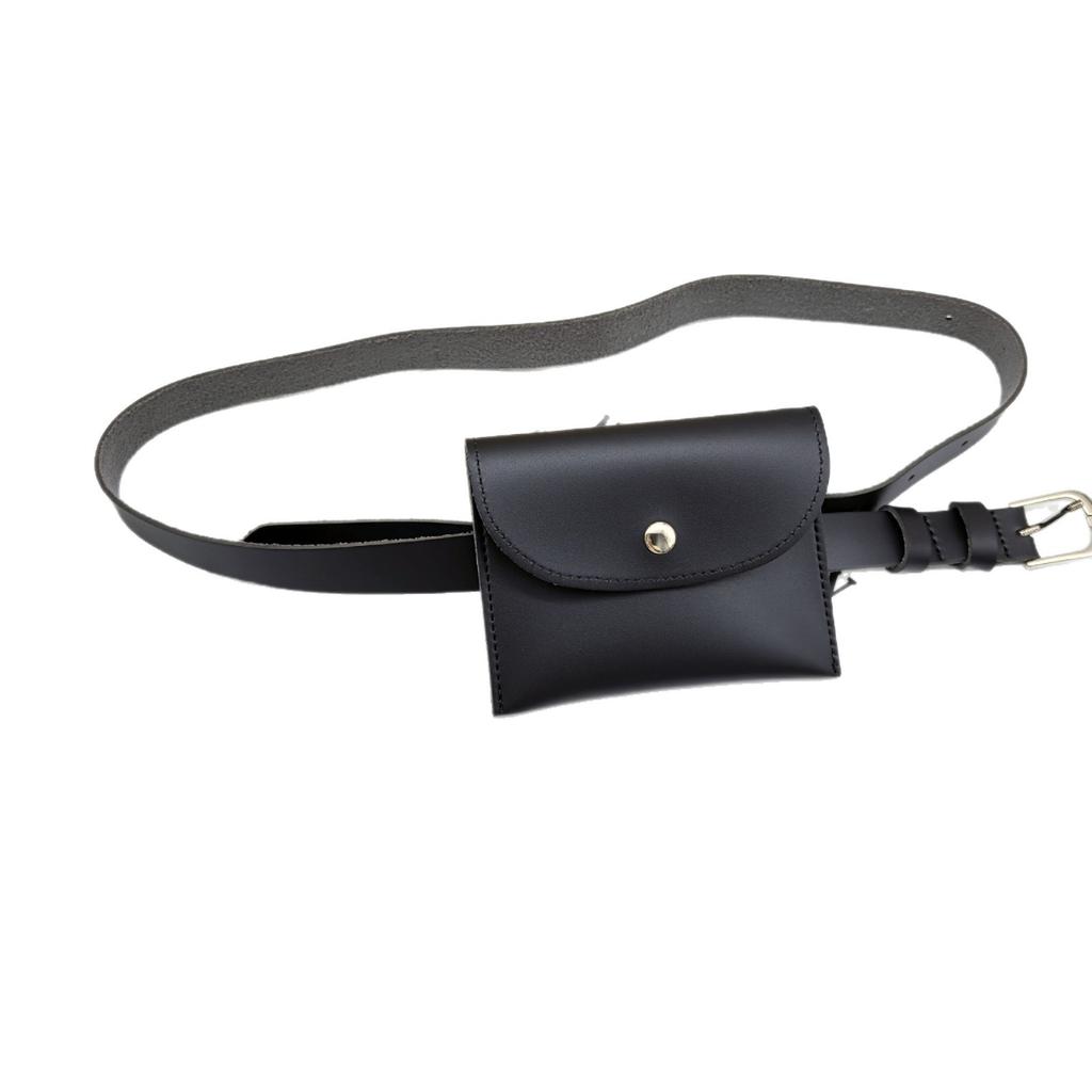 Einfache einfarbige Mode Gürteltasche