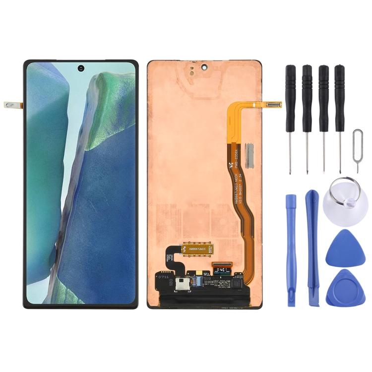 Original Super AMOLED LCD Screen with Digitizer Full Assembly for Samsung Galaxy Note20 4G Phone LCD Screen Replacement Samsung