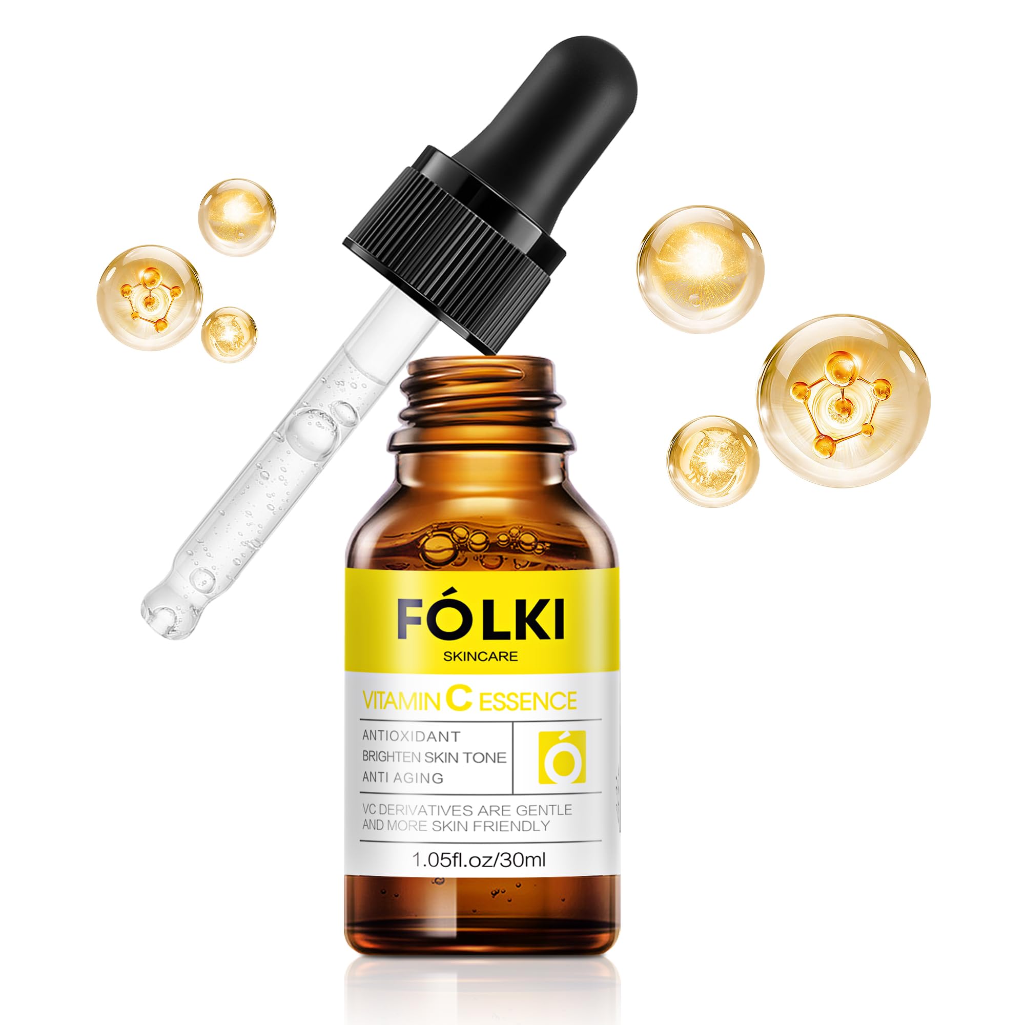 

30ml Vitamin C C Essence with Iontophoresis Authentic Korean Moisturizing for Sensitive and Dry Ebisu Cosmetics Pore-Cleansing (VC5) - Skincare, Skin,