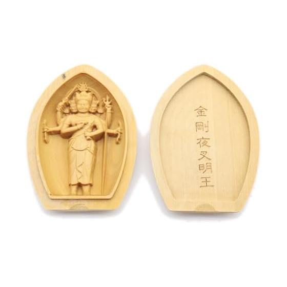 Kurita s special Buddha statue [Guardian principal image] Vajra Yasha Myoo (lotus-shaped incense Buddha [Pocket Buddha]) Guardian principal image