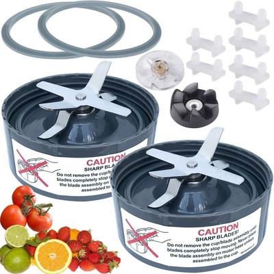 Náhrada za NutriBullet 600W 900W Části čepele mixéru Mixér Včetně těsnění vytahovací čepele tlumiče a ozubeného kola