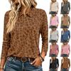 Women's Stylish Casual Long Sleeve Neck Top for Everyday Wear