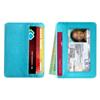 1Pc Multi Slot Coin Wallet Box ID Card Holders Solid Color PU Leather Bank Credit Card Slim Card Case