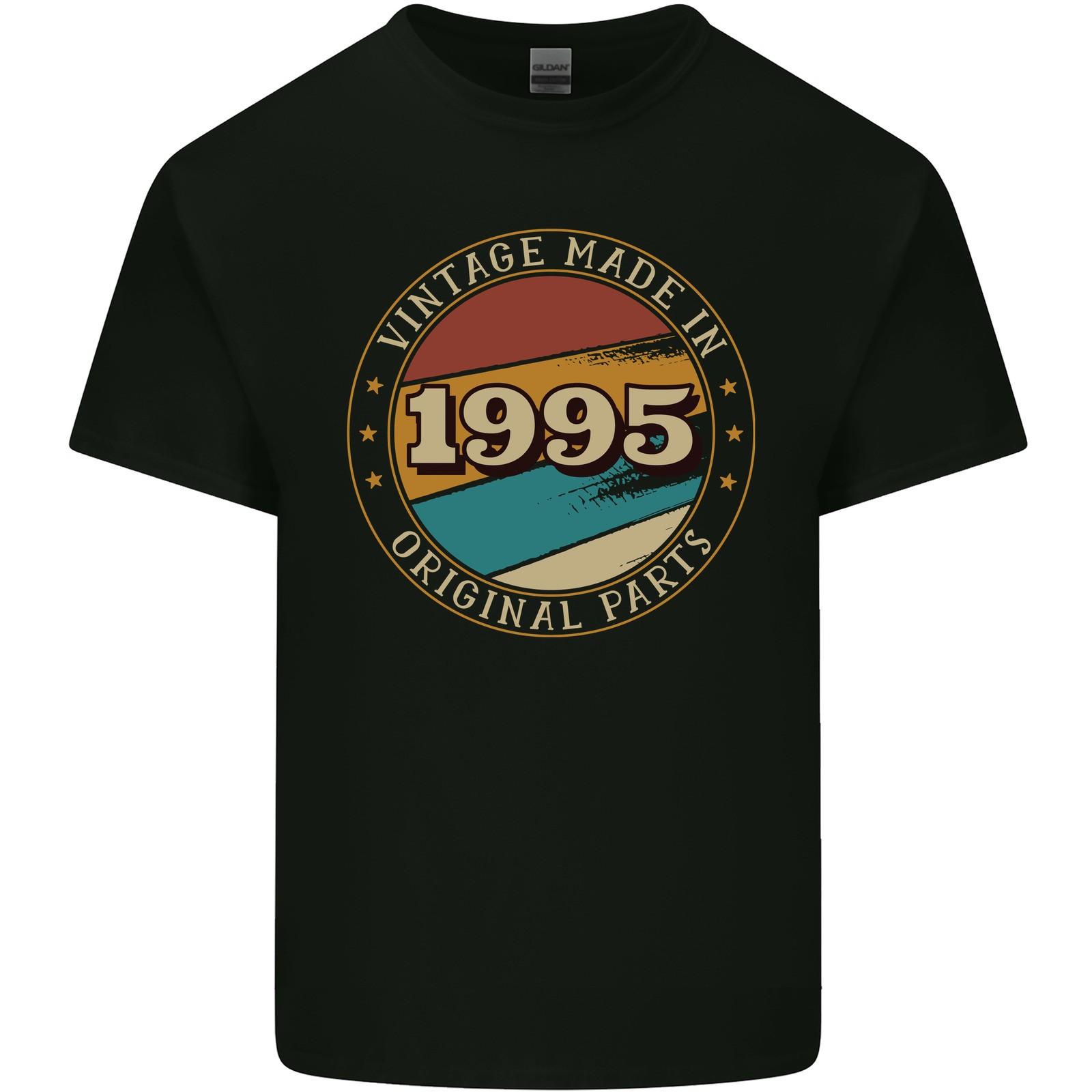 31st Birthday Vintage Made In 1995 Mens Light Cotton T-Shirt S разноцветный