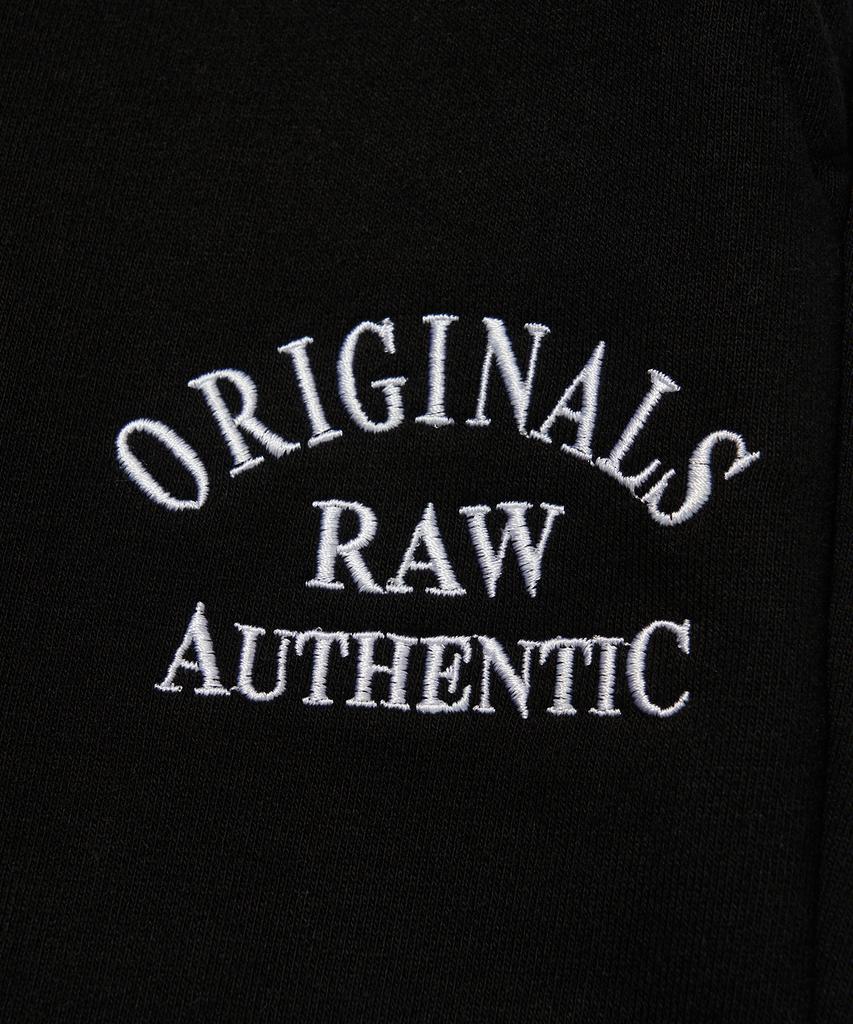 RAW LAB Originals Geborduurde Joggingbroek (Zwart)