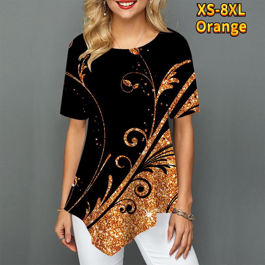 

Женские блестящие повседневные топы с ярким темпераментом и спортивными штанами, удобные, дыхательные, с высоким темпераментом, XS-8XL 3XL