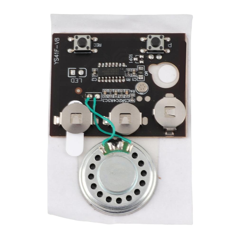 27s Recordable Music Sound Voice Module Chip 0.5W with Button Battery