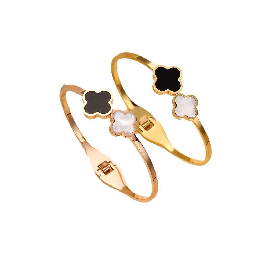 Bracelet Fashion Light Luxury High-end Four-leaf Clover Bracelet Women's Valentine's Day Gift