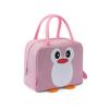Fashionable Portable Lunch Bag With Cartoon Penguin Design