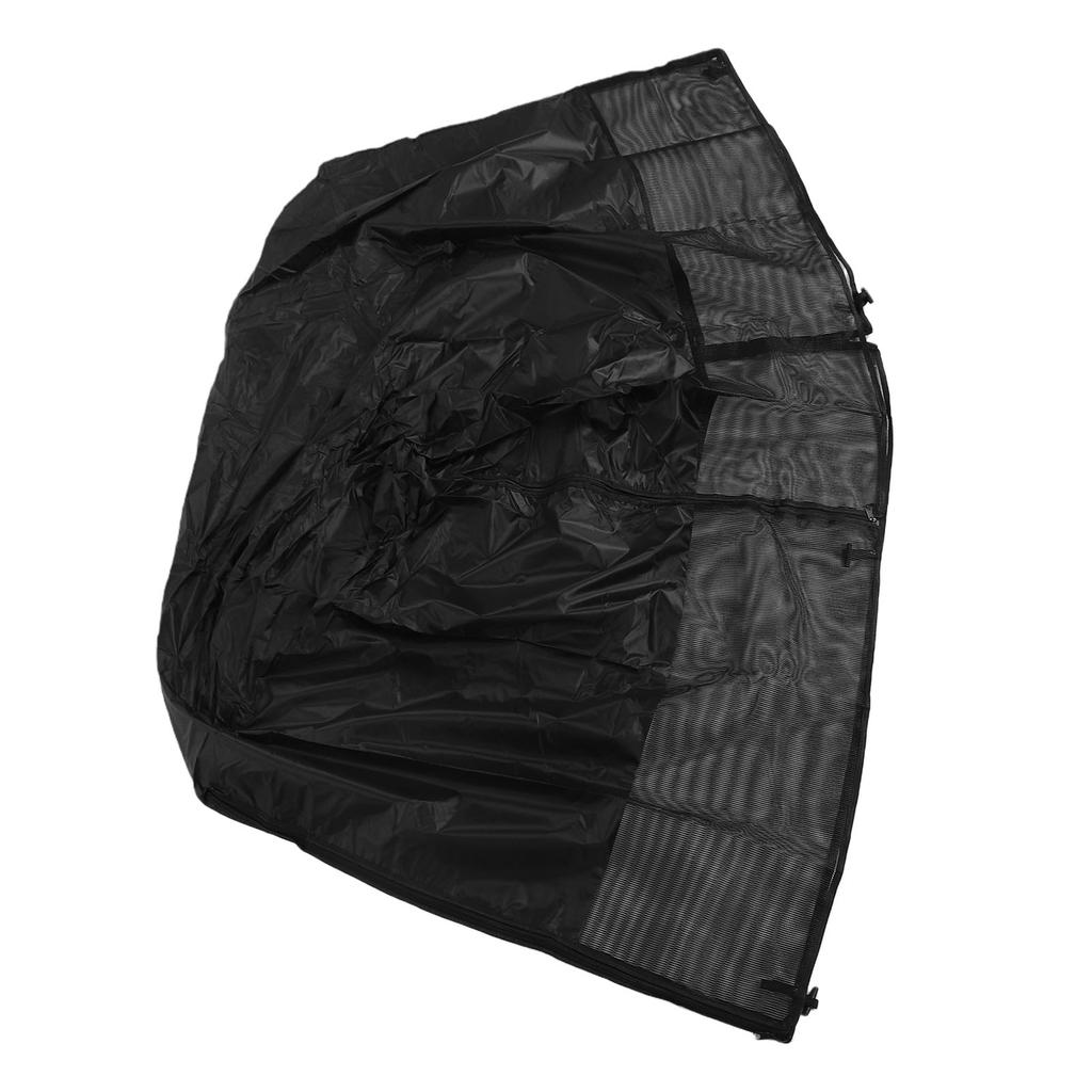 Breathable Dog Crate Cover Oxford Mesh Ventilation Dog Kennel Protection Cover for 42 Inch Wire Dog Crates Black 42 Inch