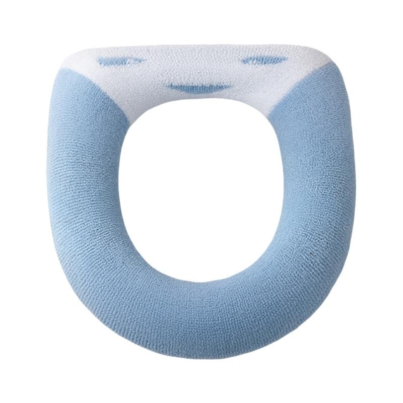 1Pcs Toilet Seat Cover Soft Warm Washable Mat Pad Cushion for Bathroom Protection Winter