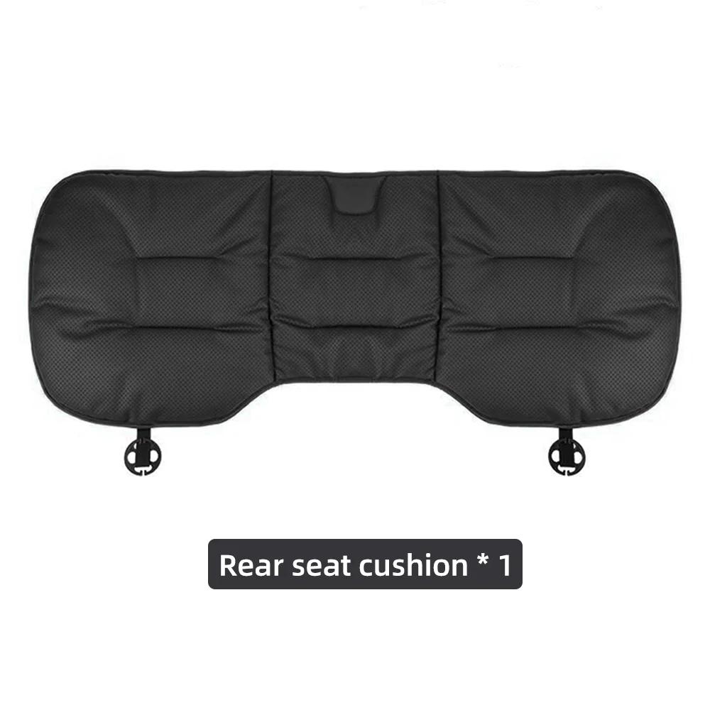 Leather Car Seat Covers for Mercedes Benz A/B/C/E/S Class W206 W220 W205 W211 W212 W201 Front/Rear Seat Protect Car Seat Cushion