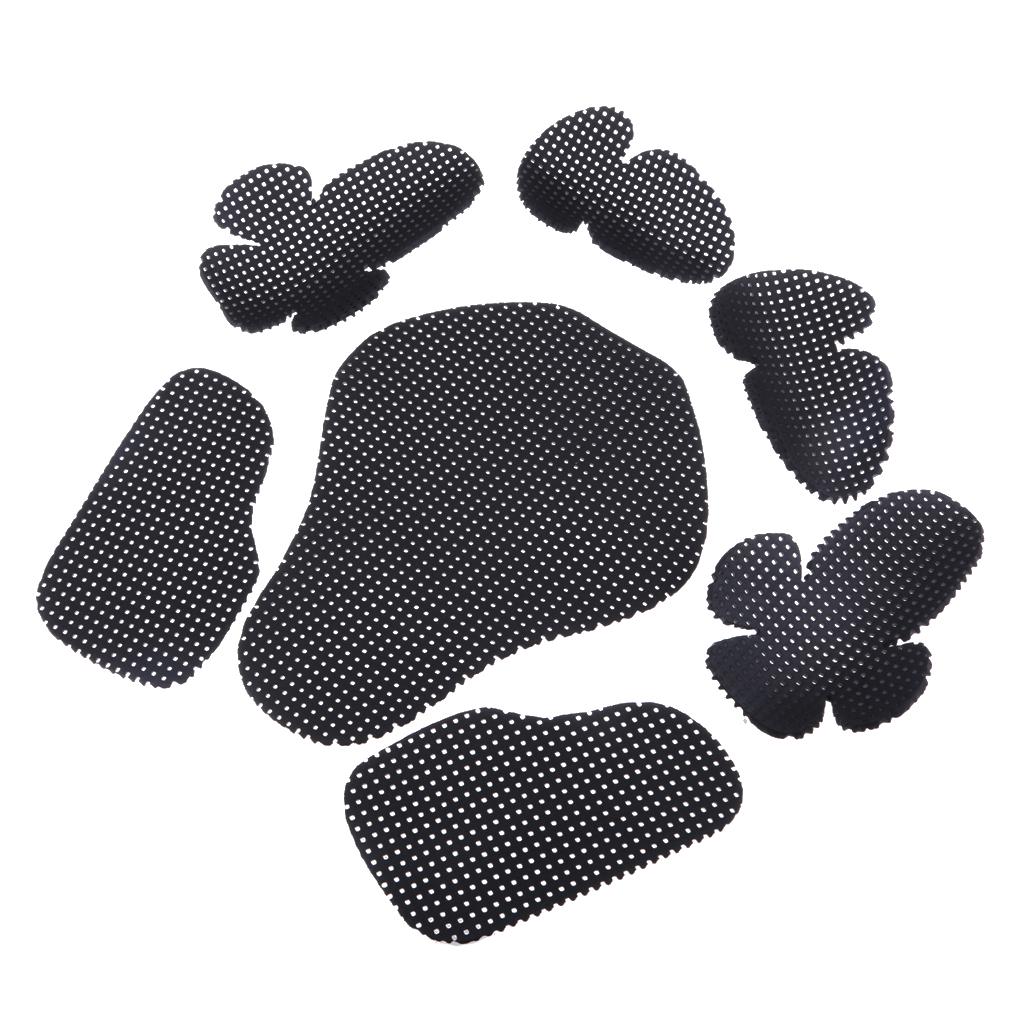 Motorcycle Elbow Back Shoulder Chest Protection Pad EVA Body Protective Gear Full Set for Motorcycle Bike Riding Skiing Skating