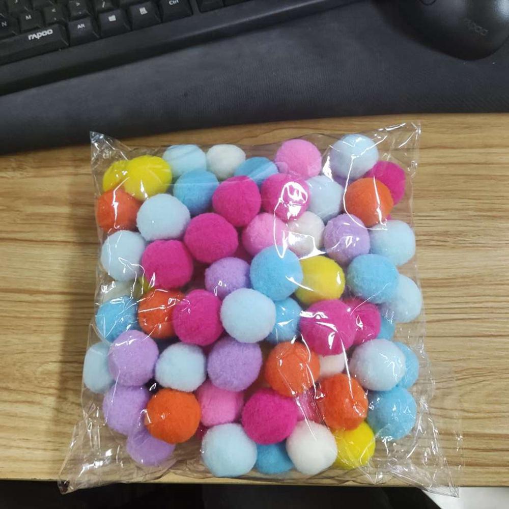 Cat Toys Mini Fluffy Soft Ball Shooting Guns Games Stretch Plush Ball Toys Interactive Launch Training Toy For Kitten