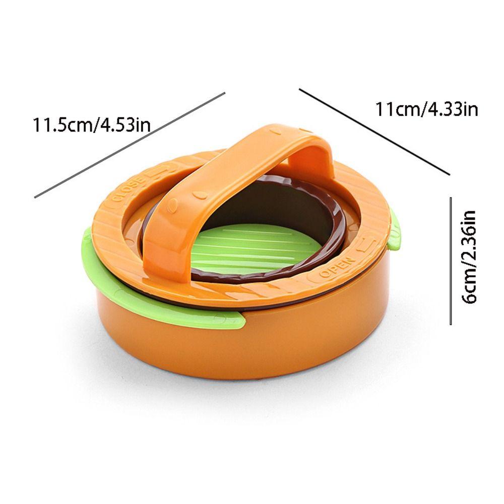 Manual Burger Press Patty Mold Circular Meatloaf Pressing Mold Hamburger Maker Patty Maker  Canteen