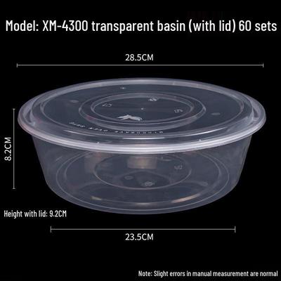 Disposable Round Takeout Containers