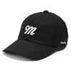 MACK BARRY M LOGO BALL CAP BLACK